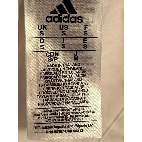 Adidas Men's Stadium 1/4 Zip Long Sleeve Pullover Size Small White Green Bay Pac - Picture 6 of 12